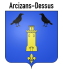 blason de la ville d arcizans dessus4