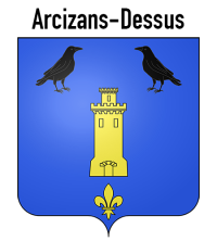 blason de la ville d arcizans dessus4